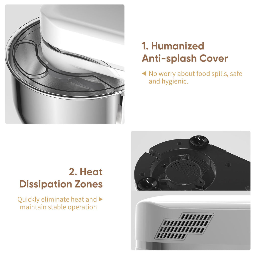 1200W Tilt-Head Stand Mixer