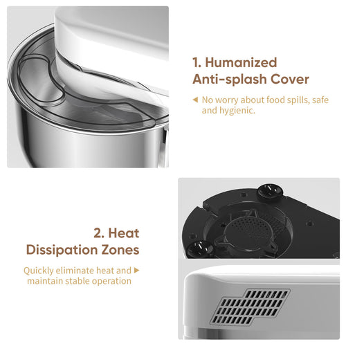 1200W Tilt-Head Stand Mixer